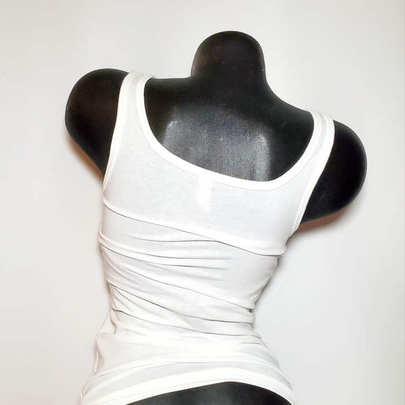 White Musically Tank - Picture 2 of 3